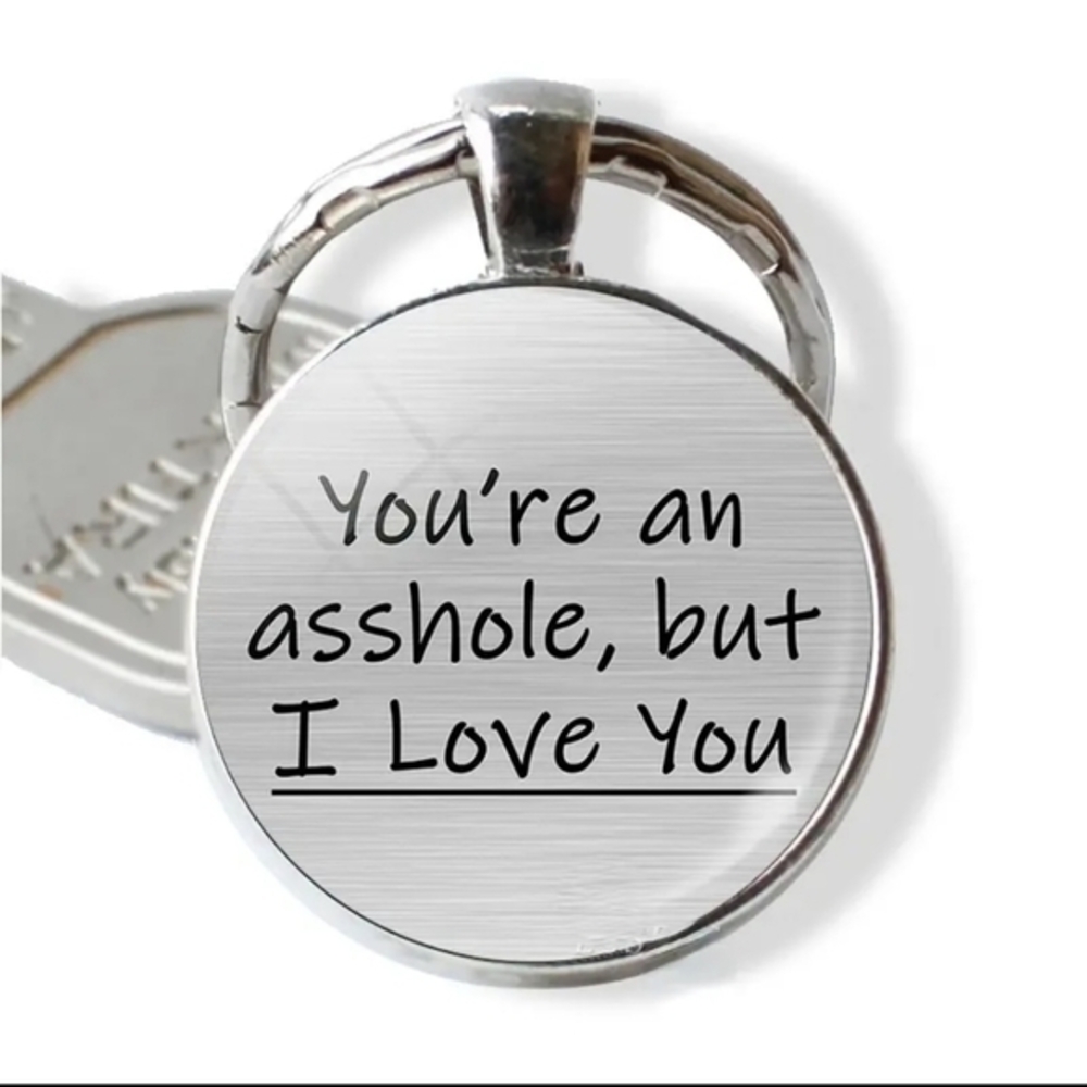 Funny Keychain‎ Stainless Steel